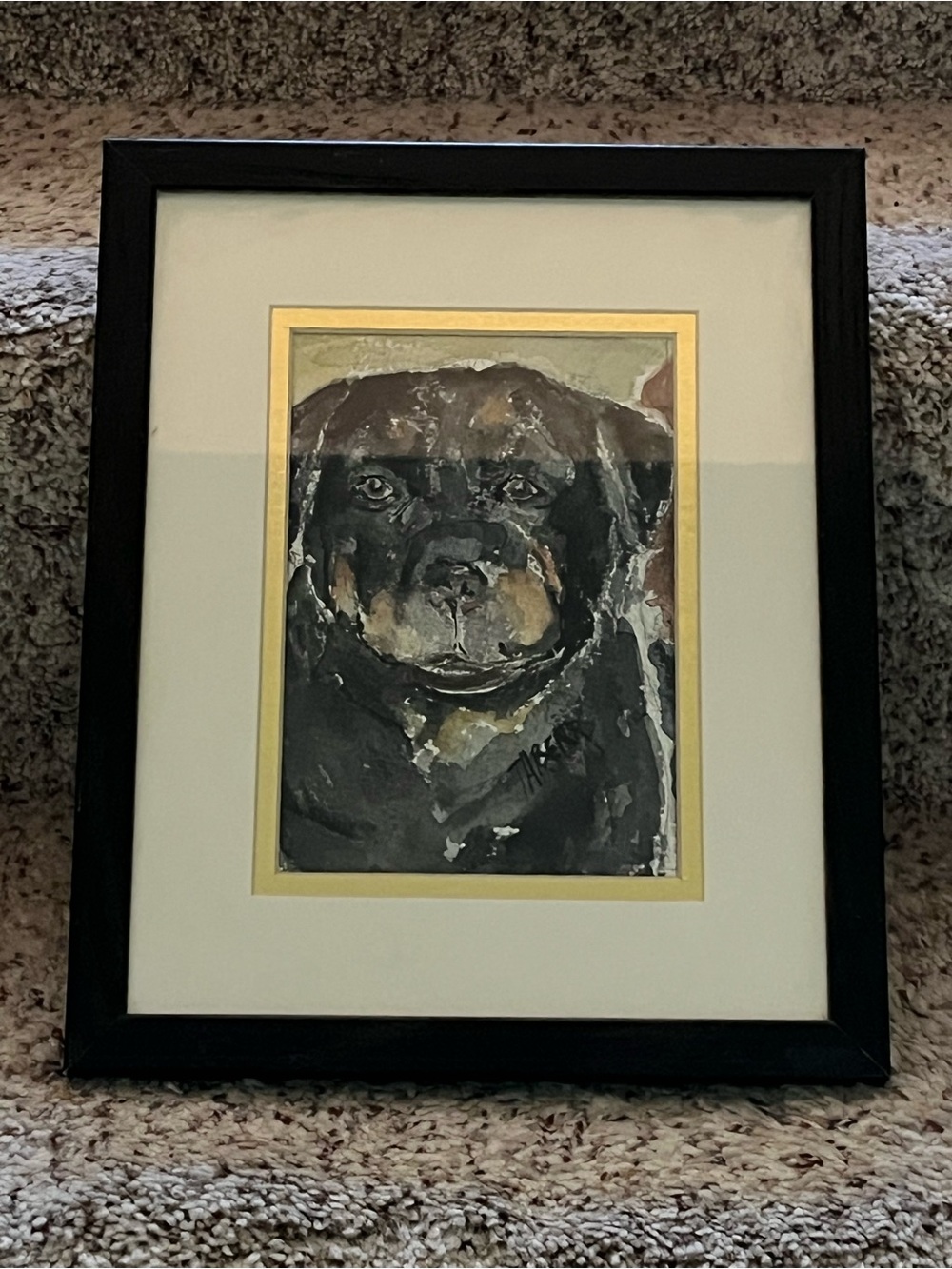 Rottweiler Watercolor
